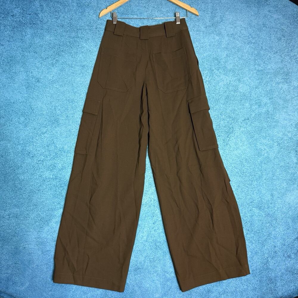 A.L.C. Brie Pants – Women’s Size 2 | Cargo Wide Leg Balloon Fit | Brown | NWT - Picture 9 of 16